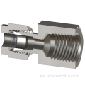 Conector de ajuste de tubo NPT femenino